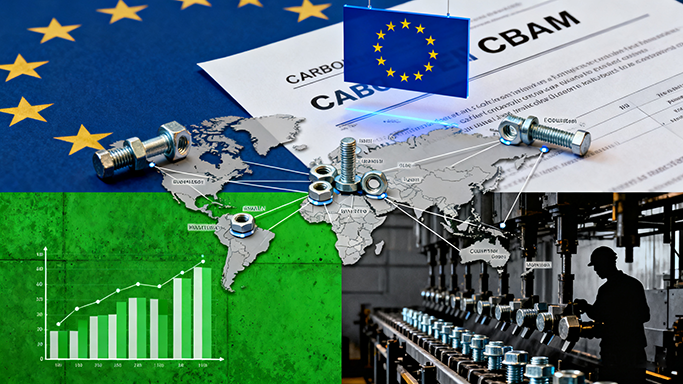 ภาษีคาร์บอนของสหภาพยุโรปจะมีผลบังคับใช้ในปี 2569 ส่งผลกระทบต่อการค้าอุปกรณ์ยึดของจีน